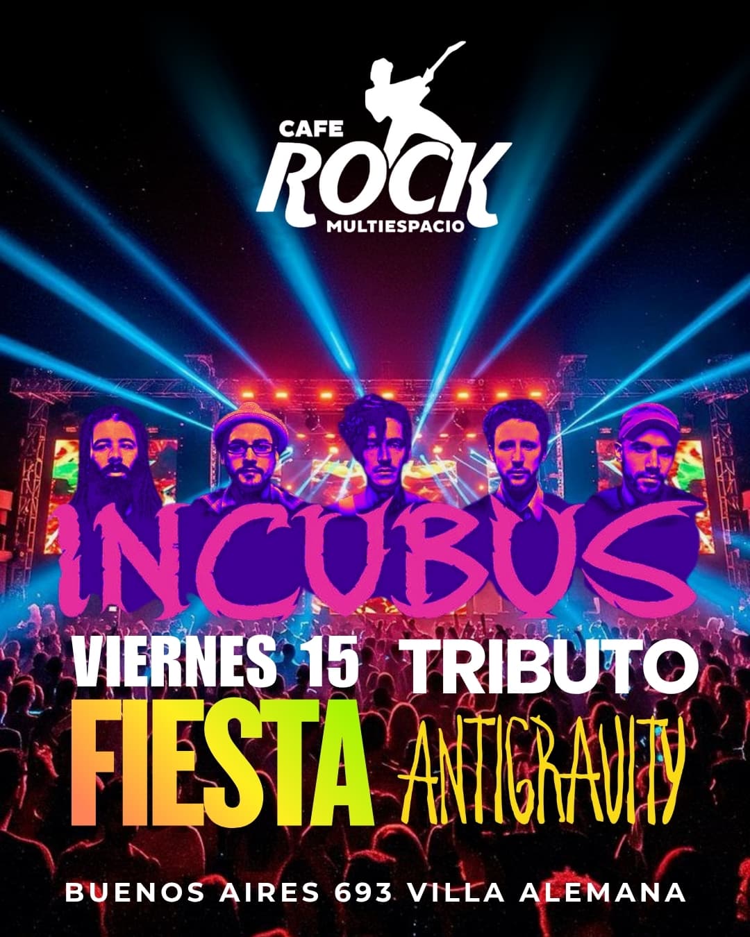 Viernes Fiesta 90/2000 + Tributo A Incubus  image}