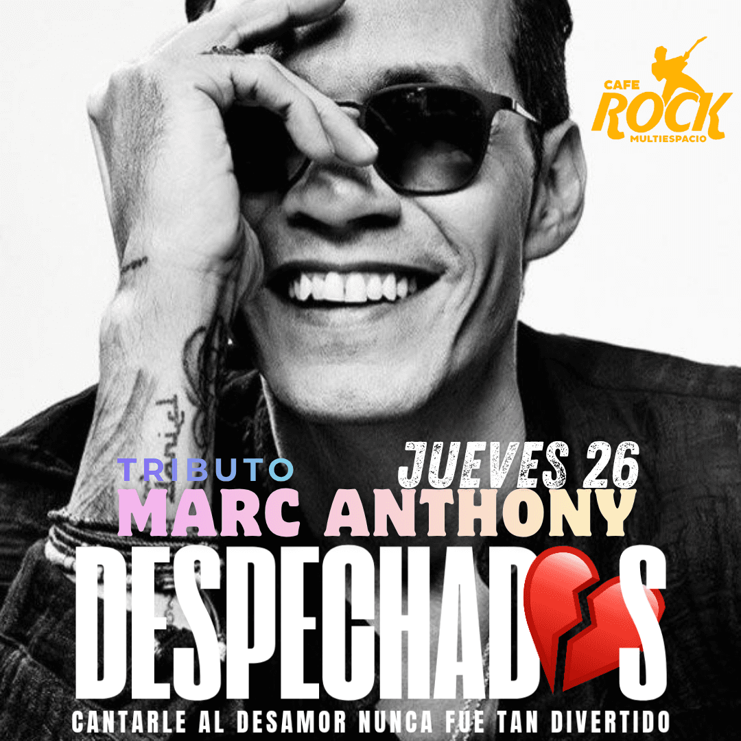 Jueves 26 Fiesta Despechadas Tributo A Marc Anthony  image}