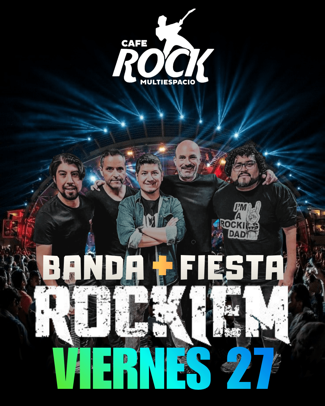 Viernes 27 Rockiem Banda + Fiesta  image}