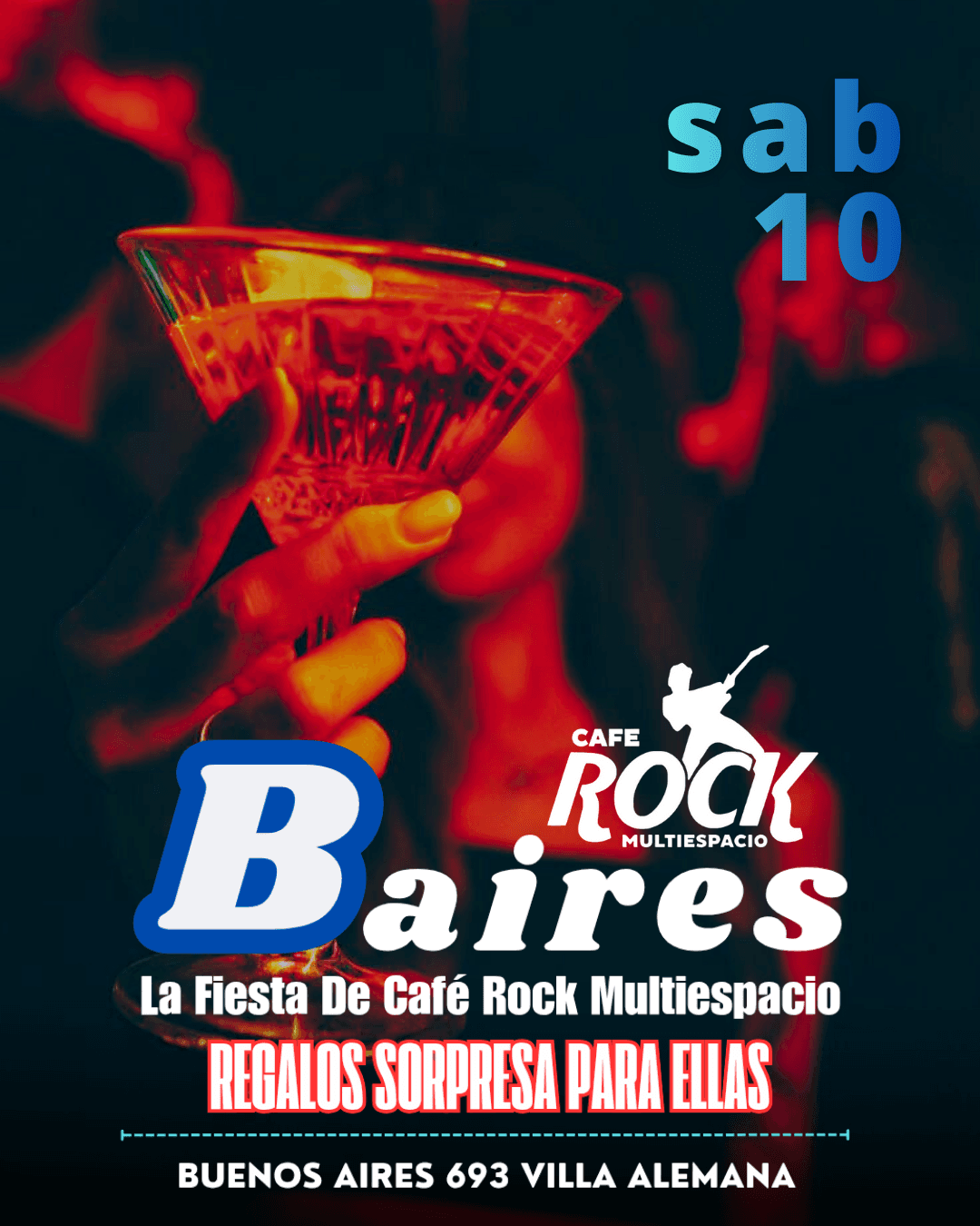 Sábado 10 Fiesta Baires  image}