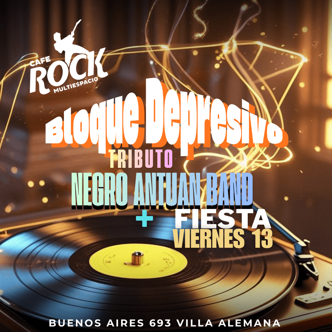 Viernes Tributo A Bloque Depresivo + Fiesta  image}