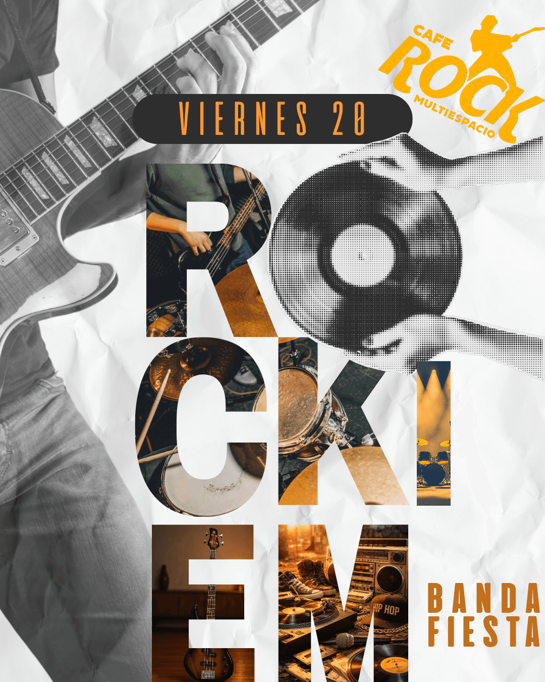 Viernes 20 Rockiem En Vivo + Fiesta image}