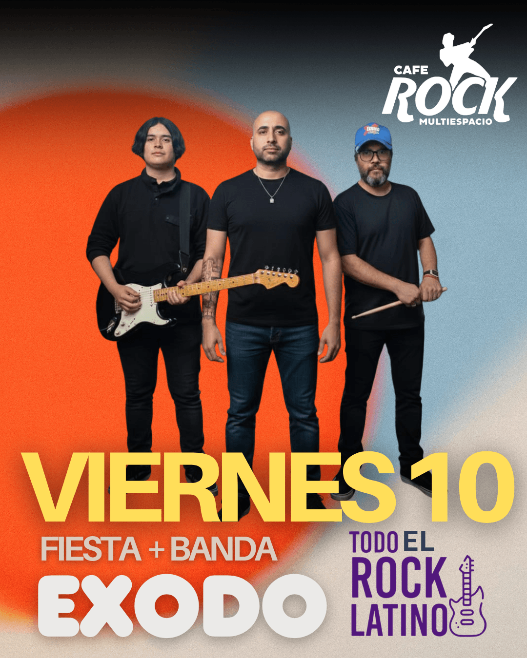 Viernes 10 Rock Latino + FIESTA  image}