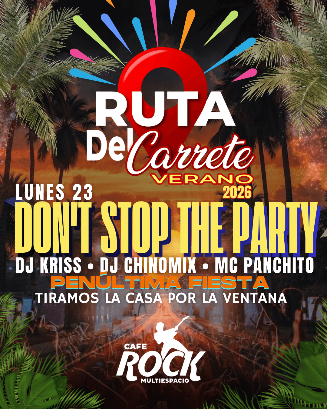 Ruta Del Carrete Verano 2026 Penúltima Fiesta  image}